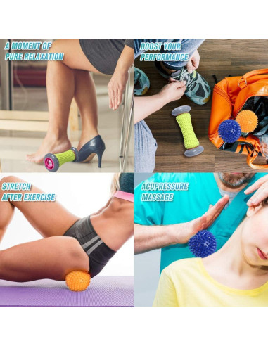 Rodillo de Masaje para Pies TOBREFE Ryson - Alivio Fascitis Plantar