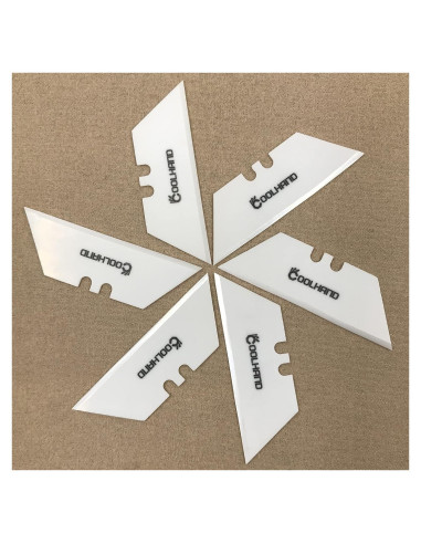 Cuchillas de Cerámica Cool Hand 6 Pcs para Cortar Cajas