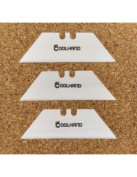 Cuchillas de Cerámica Cool Hand 6 Pcs para Cortar Cajas