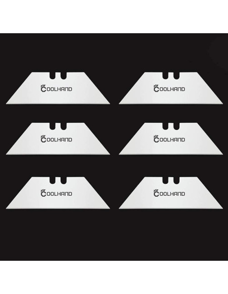 Cuchillas de Cerámica Cool Hand 6 Pcs para Cortar Cajas