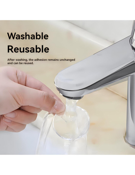 Protectores de Pared E FBOCK 6 Pcs Silicona Transparente 4cm