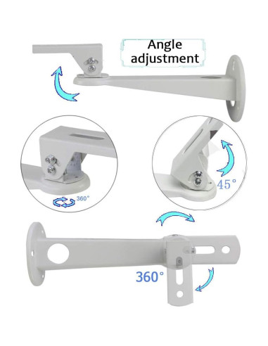 Soporte de Pared para Proyector 2-Be-Best Ajustable 20 cm