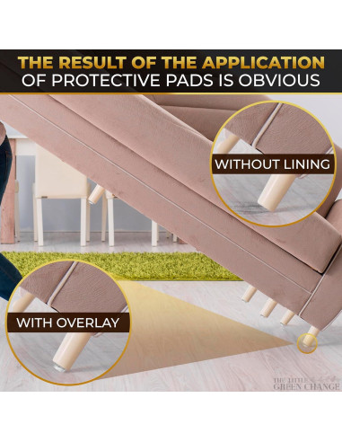 100 Almohadillas Antideslizantes Silicona The Little Green Change