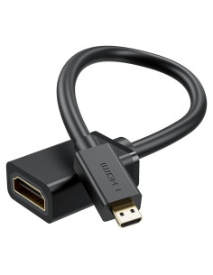 Adaptador Micro HDMI a HDMI LUKFOCAB 0.25M 4K 60Hz 18Gbps