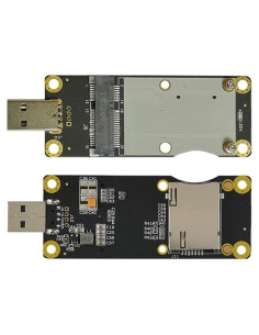 Adaptador USB Mini PCIe 4G LTE EXVIST P2U52V02USB para IoT