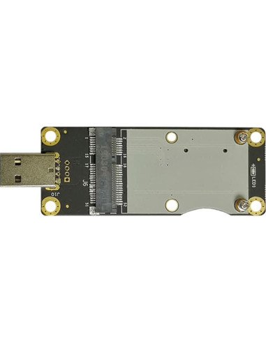 Adaptador USB Mini PCIe 4G LTE EXVIST P2U52V02USB para IoT