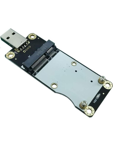 Adaptador USB Mini PCIe 4G LTE EXVIST P2U52V02USB para IoT