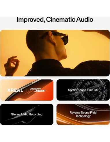 Gafas AR XREAL ONE con Paquete Beam Pro 6G 128G