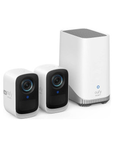 Cámara de Seguridad Inalámbrica eufy S300 4K con AI y 180 Días de Batería