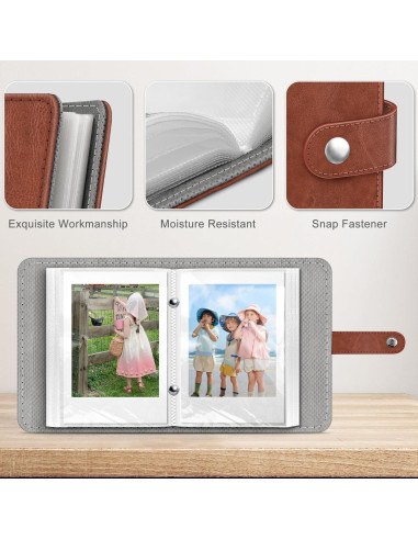 Álbum de Fotos Fintie para Fujifilm Instax Mini - 52 Bolsillos