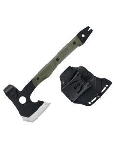 Hacha de Supervivencia OKNIFE Otacle A1 4 en 1 Verde OD