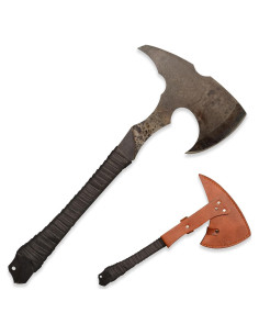 Cuchilla de Acero de Manganeso SV FK-0170 para Caza y Camping