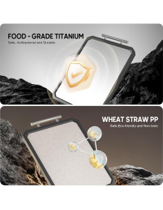 Tabla de Cortar Doble Cara Lozovin 40.64x30.48cm Titanio 2