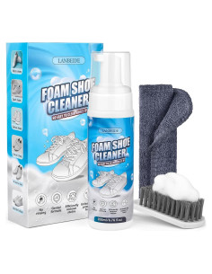 Kit de Limpieza de Zapatos LANBEIDE 191 g - Espuma Blanca