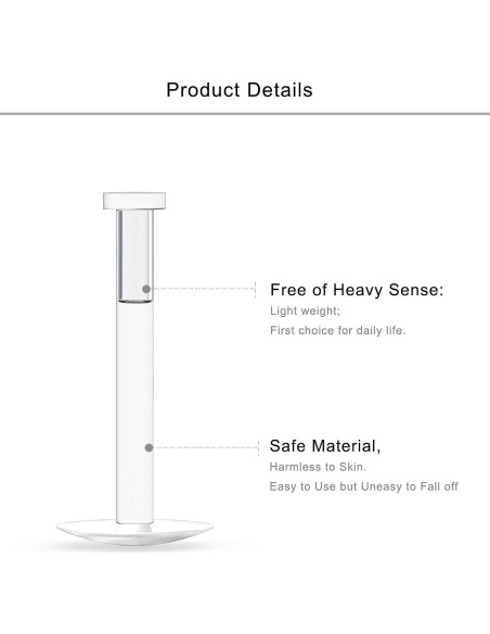 30 Piezas Anillos Labret Transparentes 16G Lcolyoli 6-10mm 30 Piezas Anillos Labret Transparentes 16G Lcolyoli 6-10mm