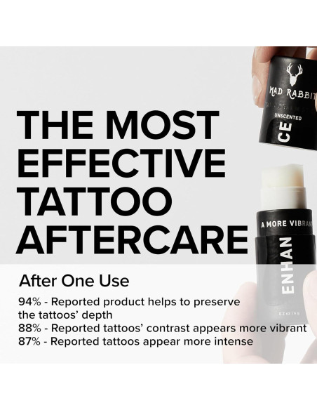 Bálsamo para Tatuajes Mad Rabbit Enhance 5.67g - Hidratante y Aclarador