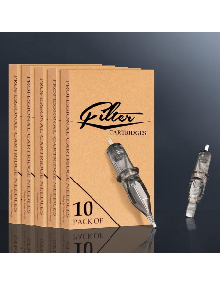 Agujas de Cartucho de Tatuaje EZTAT2 50Pcs Magnum Mezcladas