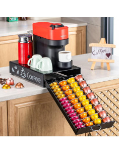 Soporte para Cápsulas de Café Nespresso Vertuo Metal Negro 2