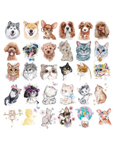 Tatuajes Temporales de Animales Ooopsi - 30 Piezas para Niños