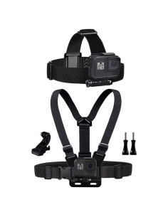 Arnés de Montaje en el Pecho y Correa para Cabeza LETOP