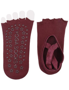 Calcetines Antideslizantes de Pilates y Yoga Pengxiaomei - 4 Pares 2
