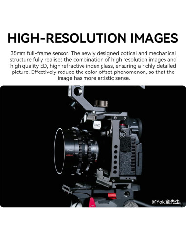 Lente Cine 35mm T2.0 7artisans L-Mount para Leica/Sigma/Panasonic