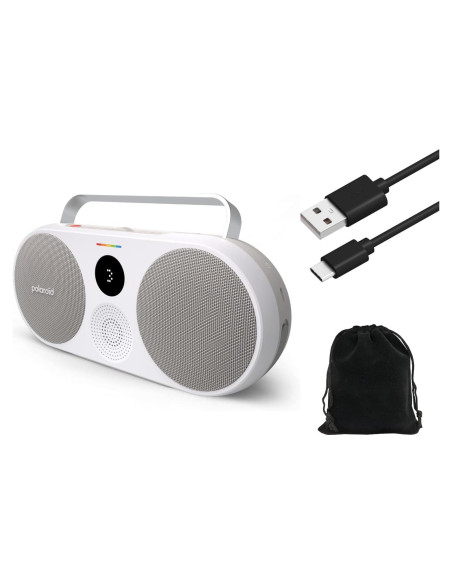 Altavoz Bluetooth Polaroid P3 Retro 2.6kg con Radio FM y Aux