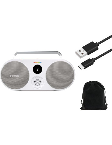 Altavoz Bluetooth Polaroid P3 Retro 2.6kg con Radio FM y Aux
