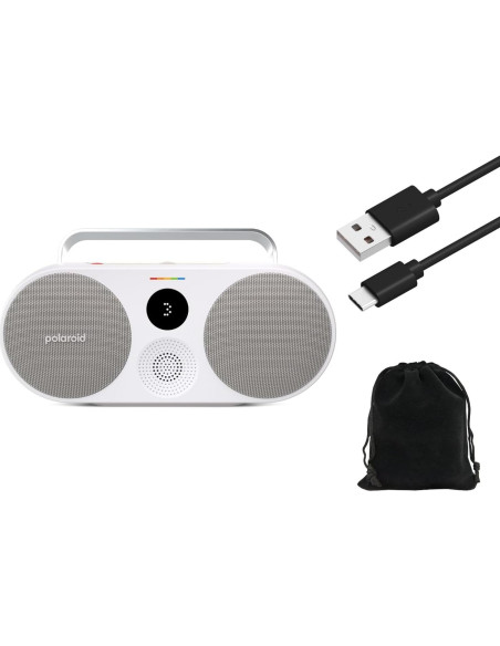 Altavoz Bluetooth Polaroid P3 Retro 2.6kg con Radio FM y Aux