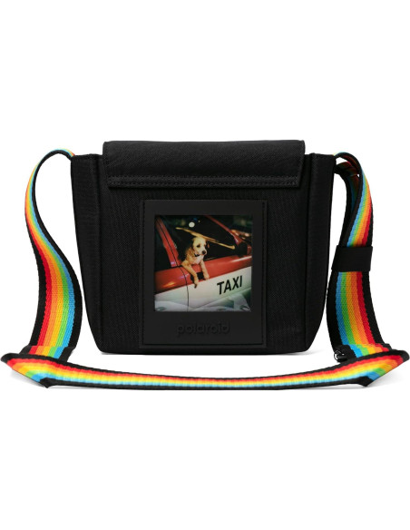 Bolsa de cámara Polaroid Now+ Negra con forro suave