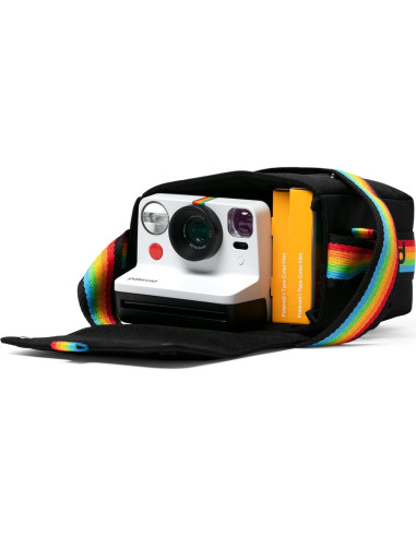 Bolsa de cámara Polaroid Now+ Negra con forro suave