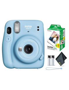 Cámara Instantánea Fujifilm INSTAX MINI 11 Azul + 20 Hojas