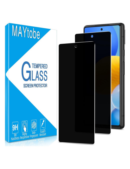 Protector de Pantalla Privado MAYtobe para Google Pixel 6A 2 Pack
