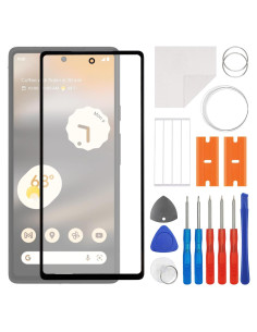 Reemplazo de Cristal Frontal Google Pixel 6a + Kit de Herramientas