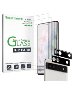 Protector de Pantalla amFilm para Google Pixel 6A - Vidrio Templado HD
