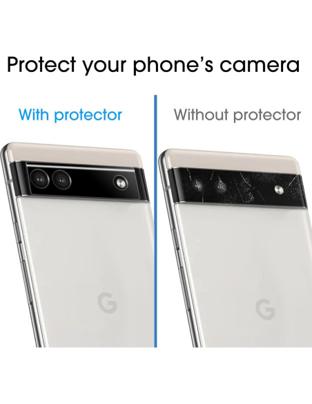 Protector de Pantalla amFilm para Google Pixel 6A - Vidrio Templado HD