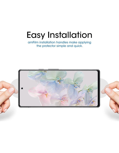 Protector de Pantalla amFilm para Google Pixel 6A - Vidrio Templado HD