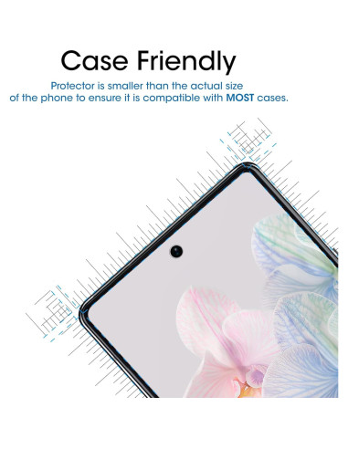 Protector de Pantalla amFilm para Google Pixel 6A - Vidrio Templado HD