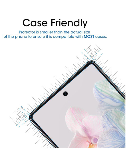 Protector de Pantalla amFilm para Google Pixel 6A - Vidrio Templado HD