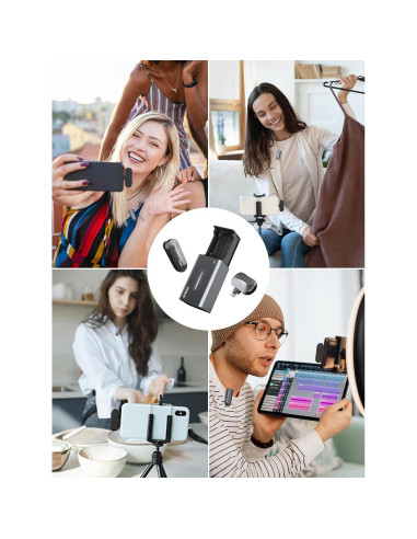 Micrófono Lavalier Inalámbrico SYNCO P1L para iPhone