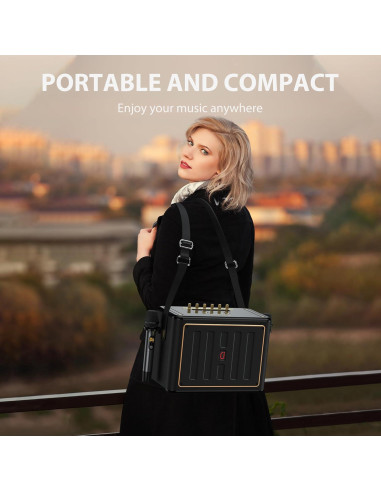 Máquina de Karaoke JYX con 2 Micrófonos Inalámbricos 500W