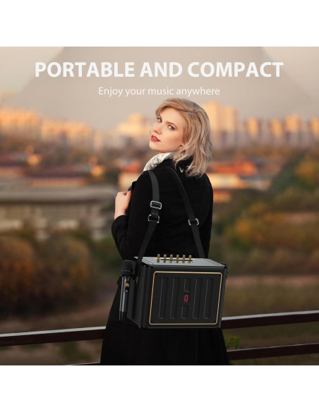 Máquina de Karaoke JYX con 2 Micrófonos Inalámbricos 500W