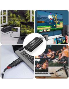 Tarjeta de Captura HDMI 4K AMANKA CJQ-ES USB Plug & Play 2