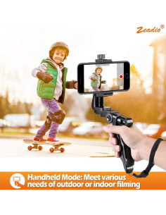 Soporte Tripode Zeadio DV-HDE-H3ST para Smartphone 58-105mm 2