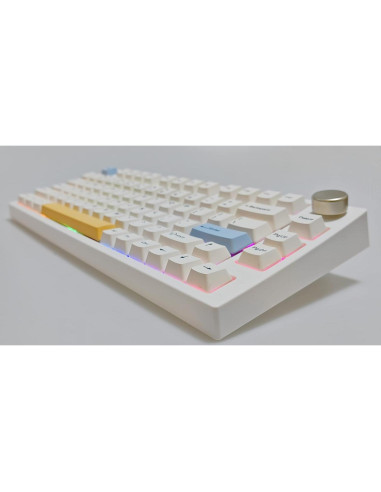 Teclado Mecánico Inalámbrico Keydous NJ80-AP RGB PBT 75%