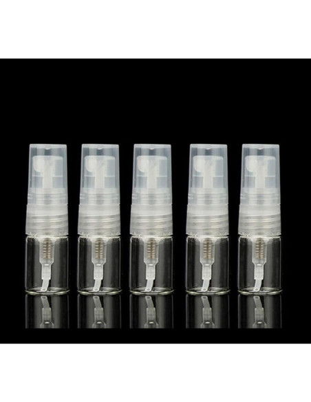 30 Mini Botellas Spray de Vidrio 2ml Elfenstall para Viaje