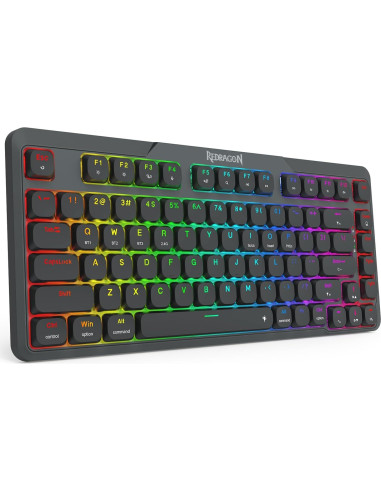 Teclado Mecánico Gaming Inalámbrico Redragon K706 PRO 82 Teclas RGB