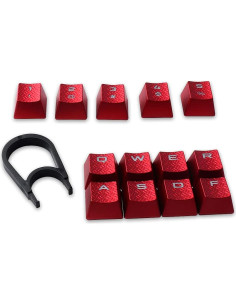Teclas Retroiluminadas HUYUN para Corsair Cherry MX - 13 Rojas 2