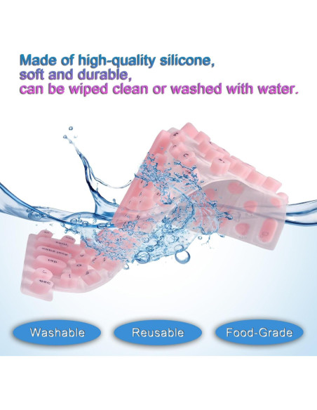 Cubierta de Teclado Rosa WANTHER para Uñas Largas MacBook Pro 13"