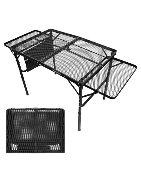 Mesa de Parrilla Plegable AMANTES DEL EXTERIOR 134.9x60 cm